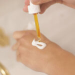 dropping the no.1 tan drops out of the dropper. illustrating how to use